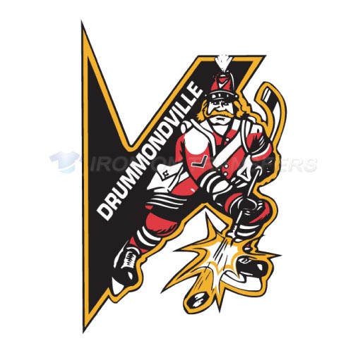 Drummondville Voltigeurs Iron-on Stickers (Heat Transfers)NO.7422